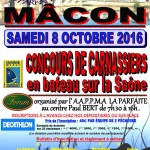 Concours carnassier en bateau à Macon (71) le 8 octobre