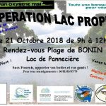 Opération « lac propre 2018 » à Pannecière
