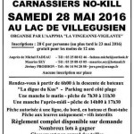 Concours carnassier au lac de Villegusien (52) le 28 mai 2016
