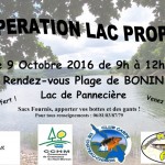 Nettoyage des bords de Pannecière le 9 octobre 2016