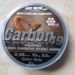 Le câble gainé Carbon 49  de Savage Gear