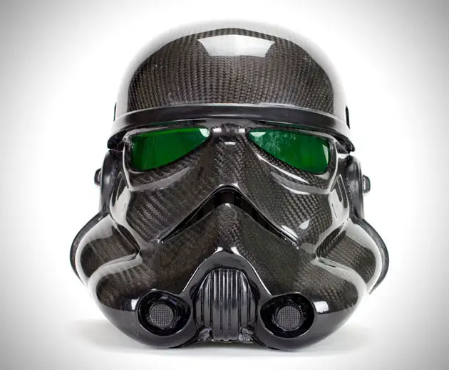 casque stormtrooper carbone 