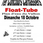 Concours carnassiers Float Tube à Autun le 18 octobre