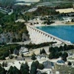 Un diaporama de la construction du barrage de Panneciere