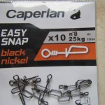 Les agrafes Easy Snap de Caperlan