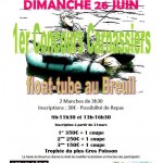 1er concours carnassiers en float tube de la Gaule du Breuil le 26/06/16