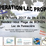 Opération nettoyage des  berges de Pannecière le 08 octobre