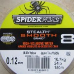 La tresse Stealth Smooth 8 de Spiderwire
